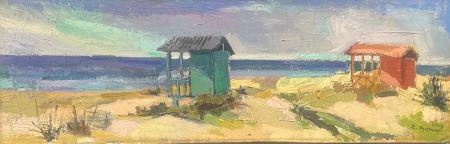 Art work by Rodolfo Marma Forte dei Marmi  - oil canvas 